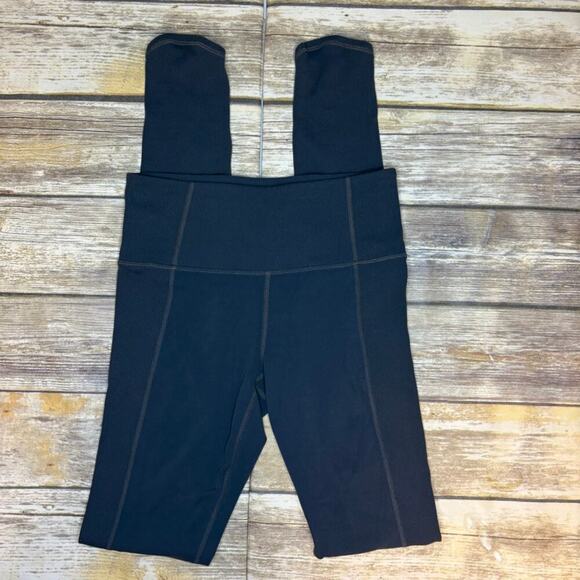 Athleta Dark Grey High Waist Ribbed Leggings Womens Sz XS - Picture 2 of 9